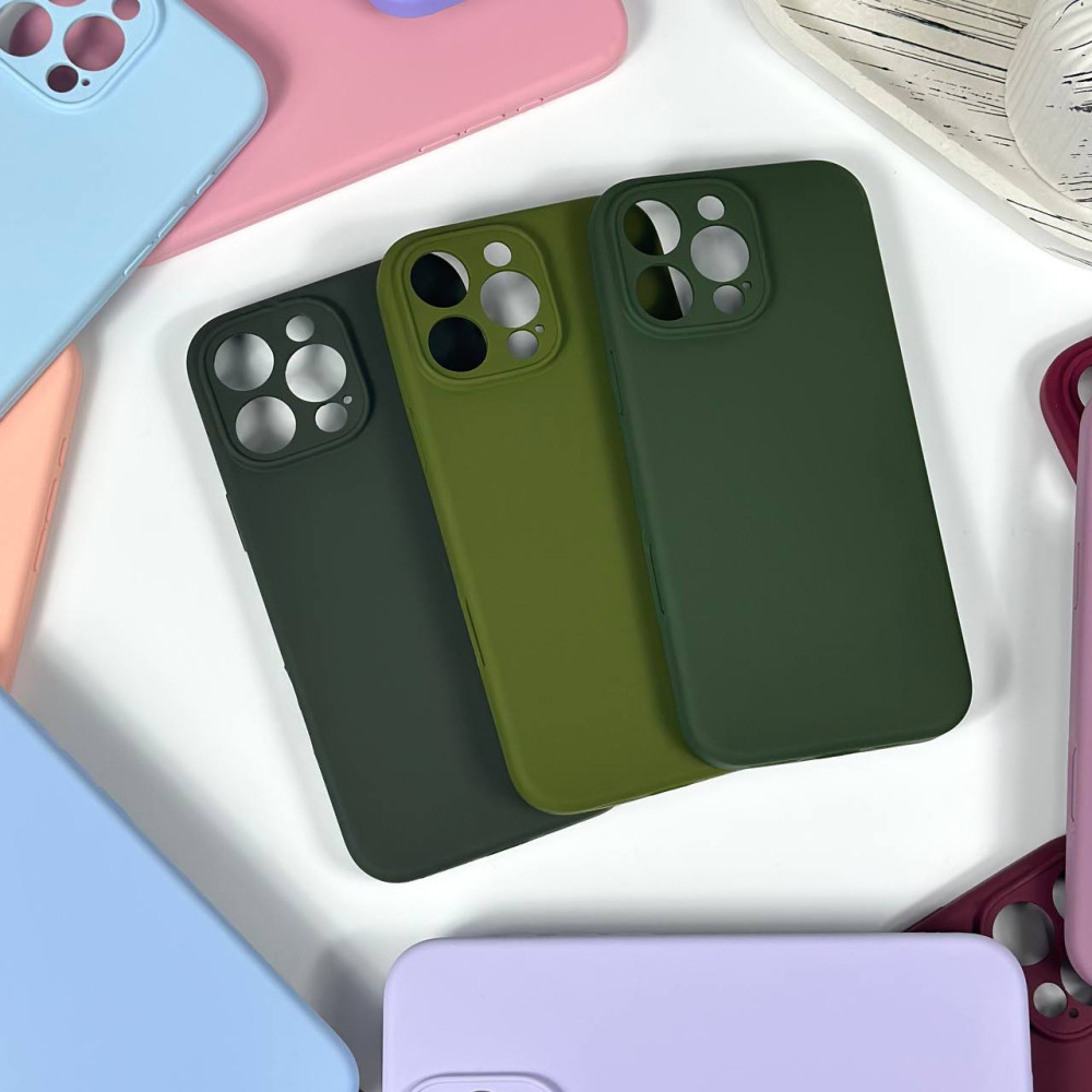 Накладка Silicone Case Full Camera Protective (NO LOGO) iP 16 Pro