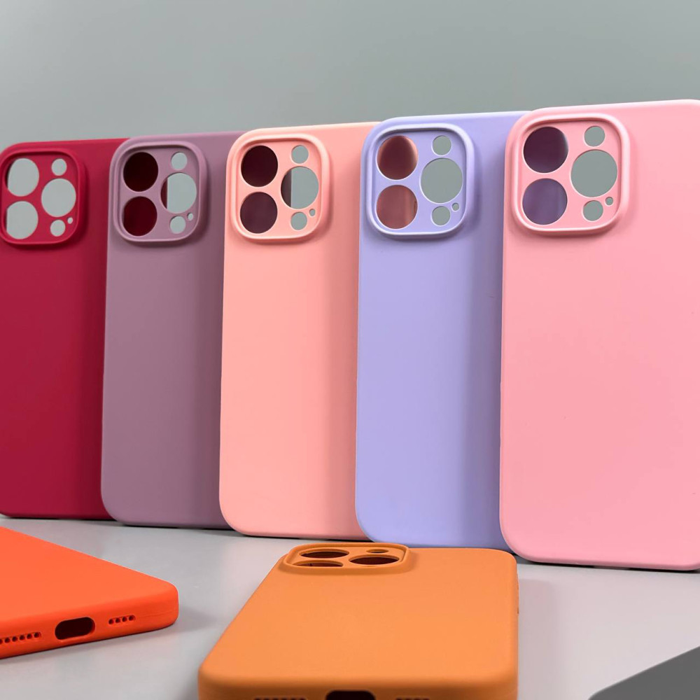 Накладка Silicone Case Full Camera Protective (NO LOGO) iP 16 Pro