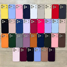 Накладка Silicone Case Full Camera Protective (NO LOGO) iP 17 Pro-18 Pro