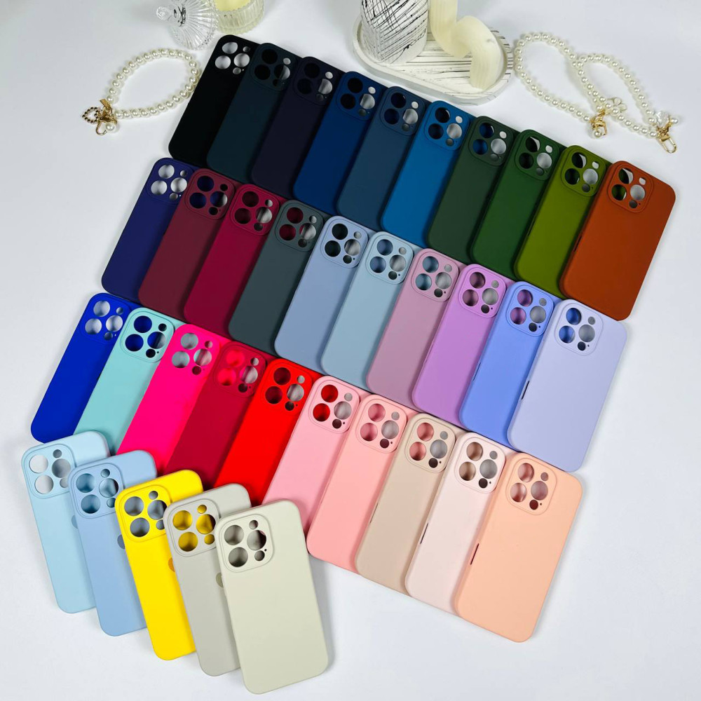 Накладка Silicone Case Full Camera Protective (NO LOGO) iPhone 17