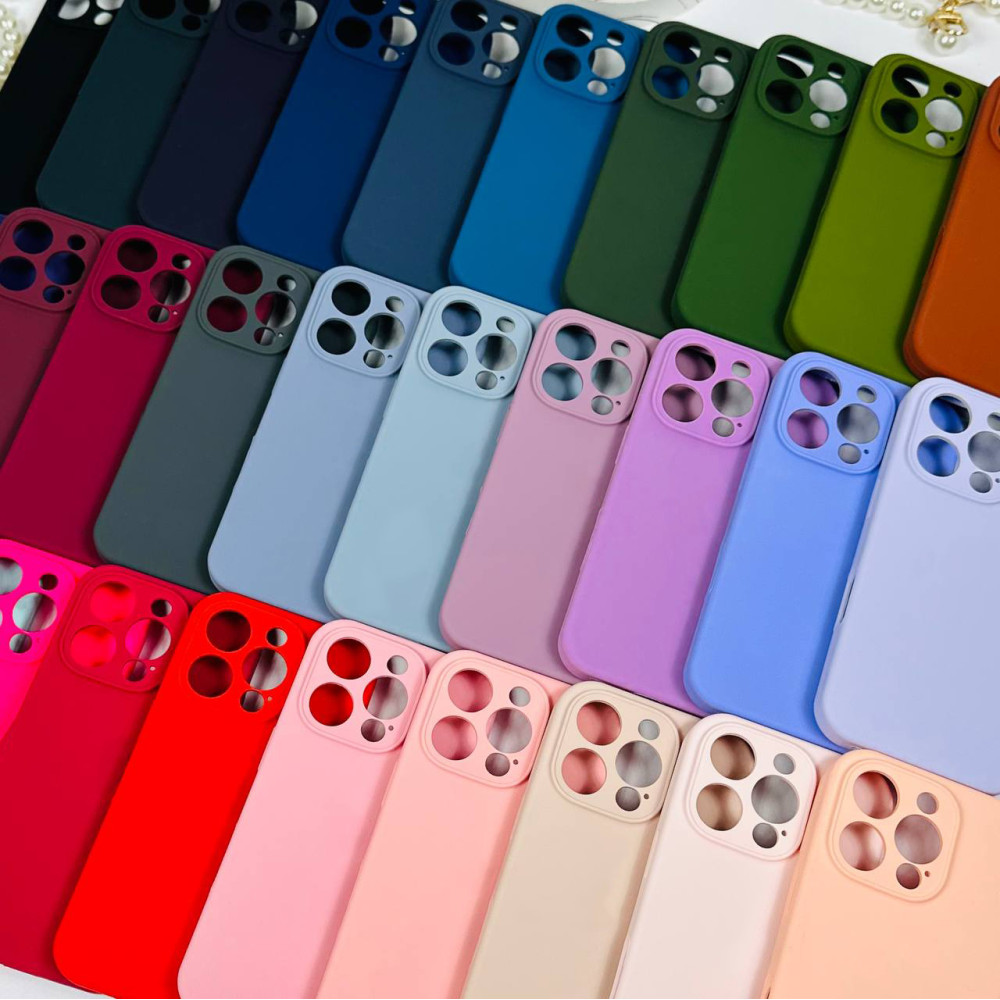 Накладка Silicone Case Full Camera Protective (NO LOGO) iPhone 17