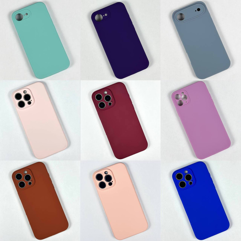 Накладка Silicone Case Full Camera Protective (NO LOGO) РОЗПРОДАЖ iP 12 Pro Max