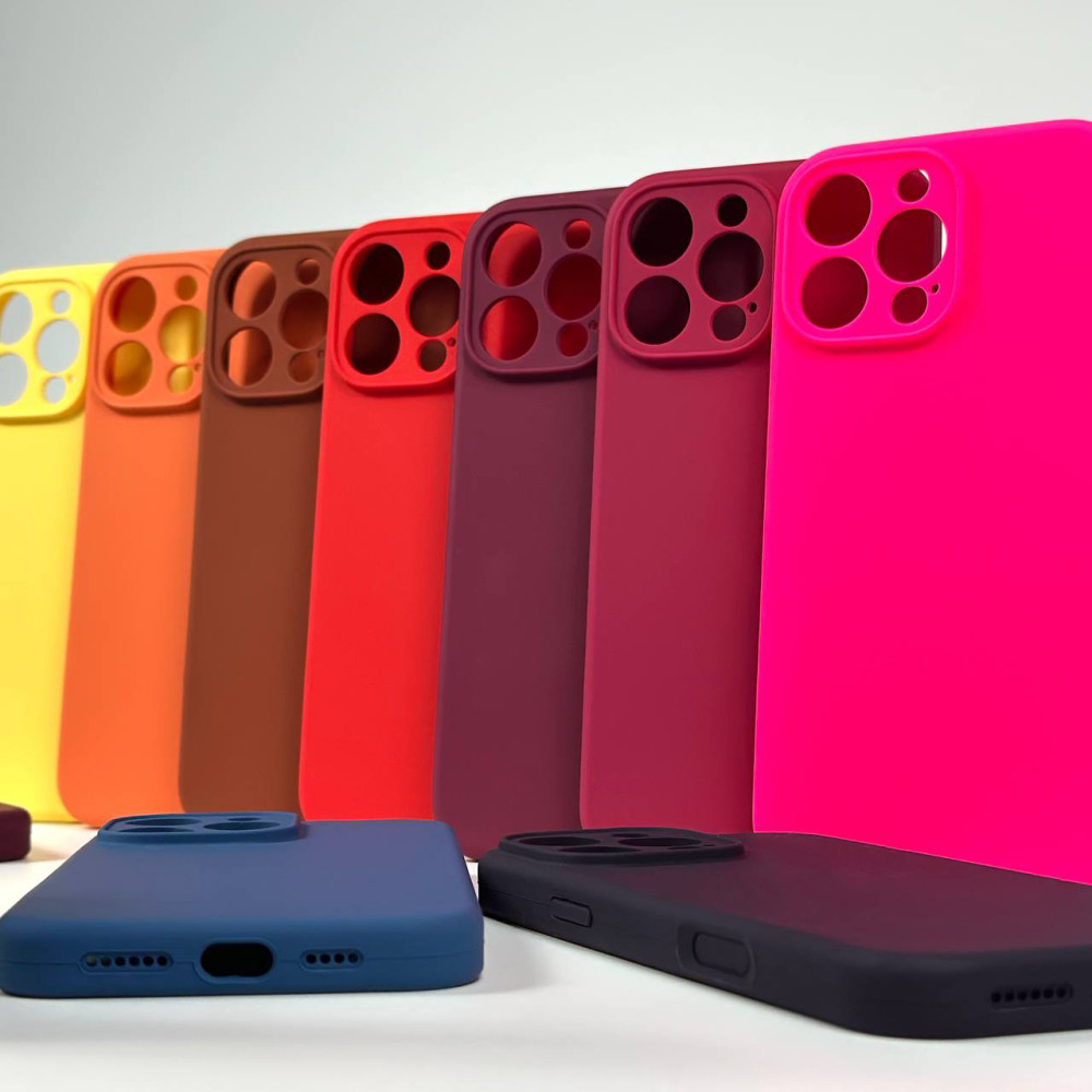 Накладка Silicone Case Full Camera Protective (NO LOGO) РОЗПРОДАЖ iP 12 Pro Max