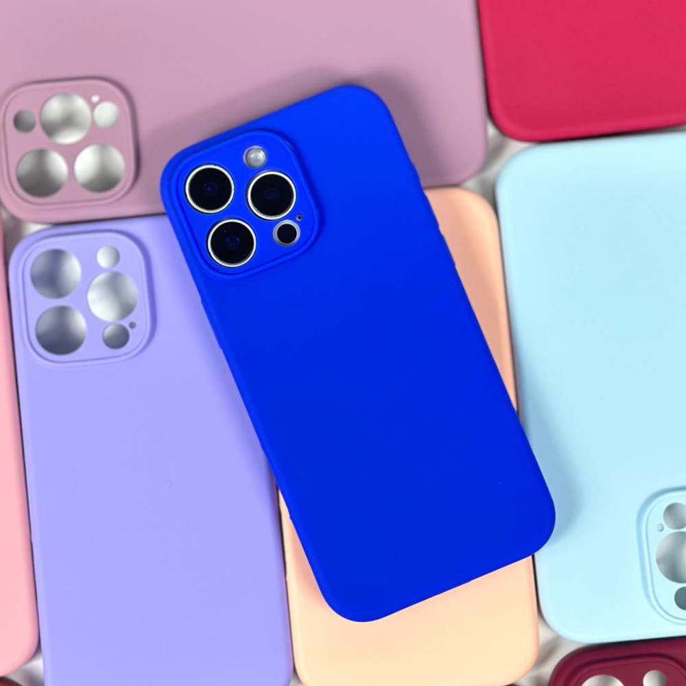 Накладка Silicone Case Full Camera Protective (NO LOGO) РОЗПРОДАЖ iP 12 Pro Max