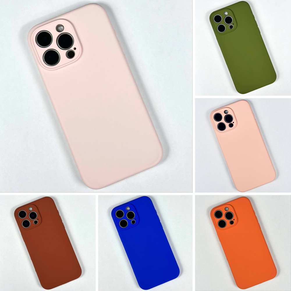 Накладка Silicone Case Full Camera Protective (NO LOGO) РОЗПРОДАЖ iP 13