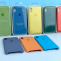 Накладка Silicone Case 100% Original iPhone Xs Max 6.5 "