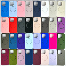 Накладка Silicone Case Full Protective Magnetic iPhone 13 Pro Max