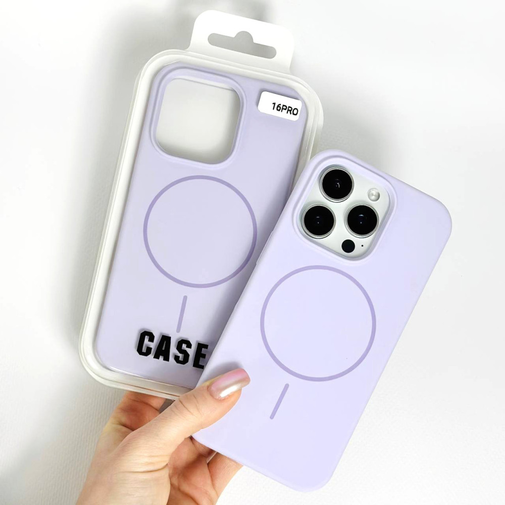 Накладка Silicone Case Full Protective Magnetic iPhone 17 Pro Max