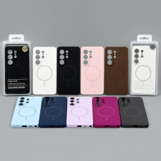 Накладка Silicone Case Full Protective Magnetic Separate Camera Samsung S26 Ultra