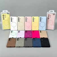 Накладка Silicone Case Full Protective Magnetic Separate Camera Samsung S26 Ultra