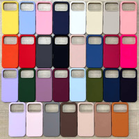 Накладка Silicone Case Full Protective Прихований Magnetic Big Camera (NO LOGO) iP 17 Pro Max