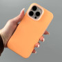 Накладка Silicone Case Matte Neon Box iPhone 14
