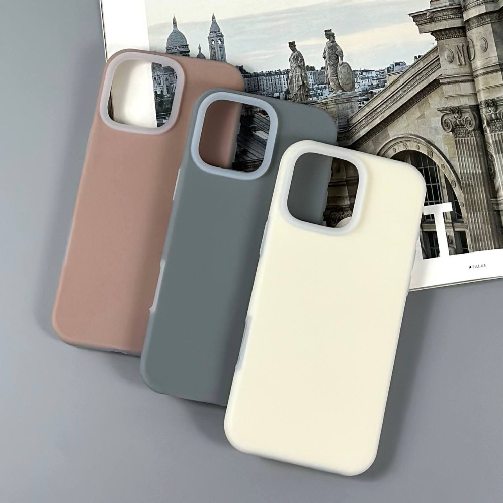 Накладка Silicone Case Matte Neon Box iPhone 14