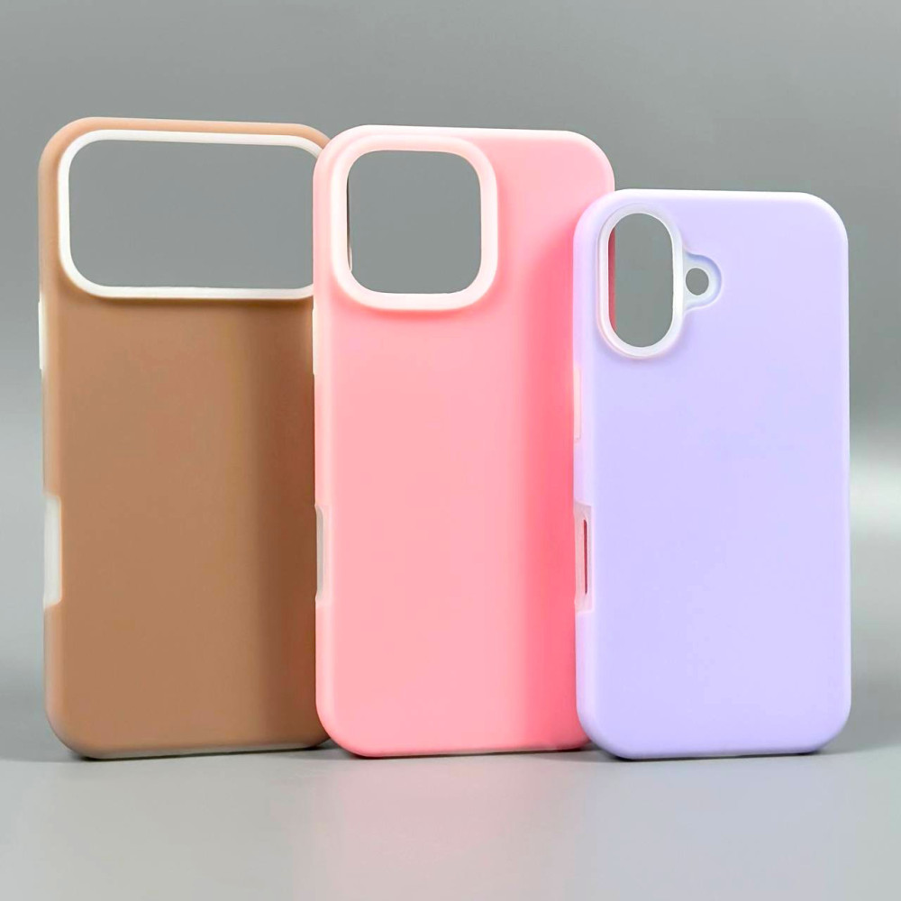 Накладка Silicone Case Matte Neon Box iPhone 14
