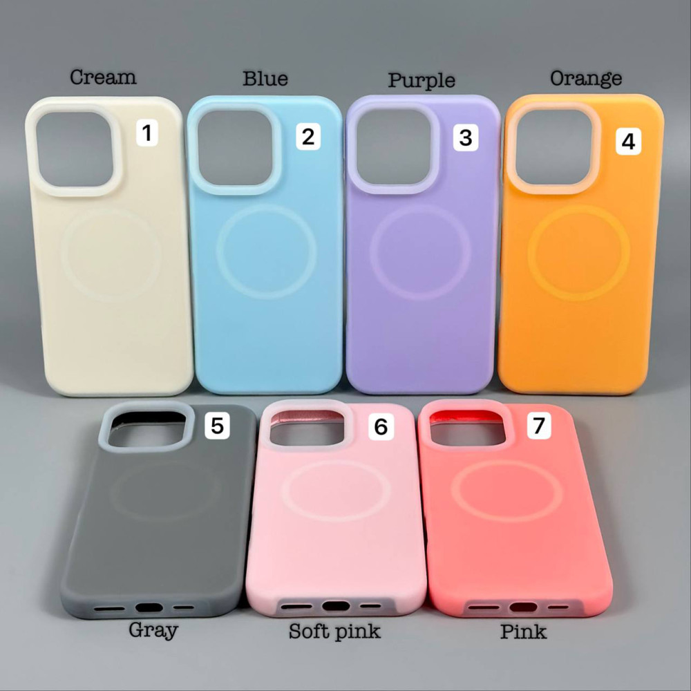 Накладка Silicone Case Matte Neon Magnetic Box iPhone 11 Pro Max