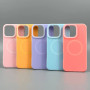 Накладка Silicone Case Matte Neon Magnetic Box iPhone 11 Pro Max