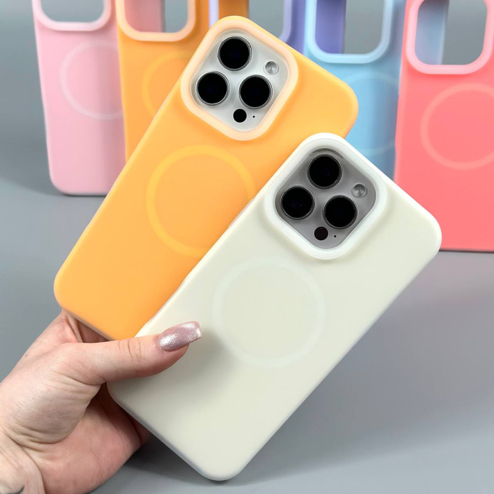 Накладка Silicone Case Matte Neon Magnetic Box iPhone 11 Pro Max