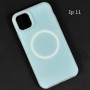 Накладка Silicone Case Matte Neon Magnetic Box iP 11
