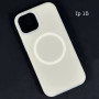 Накладка Silicone Case Matte Neon Magnetic Box iP 15
