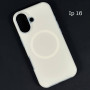 Накладка Silicone Case Matte Neon Magnetic Box iP 16