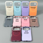 Накладка Silicone Case Matte Neon Magnetic Box iP 17 Pro Max