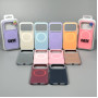 Накладка Silicone Case Matte Neon Magnetic Box iP 14 Pro