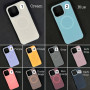 Накладка Silicone Case Matte Neon Magnetic Box iP 14 Pro