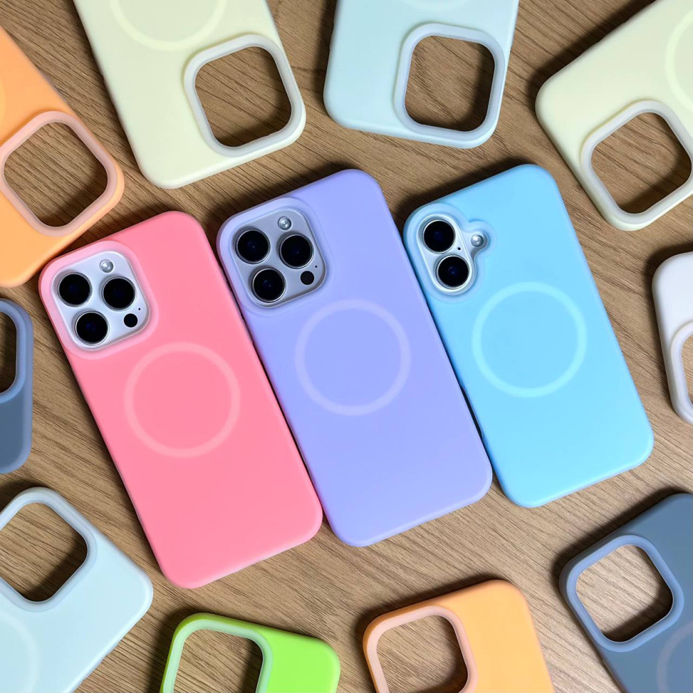 Накладка Silicone Case Matte Neon Magnetic Box iPhone 11 Pro