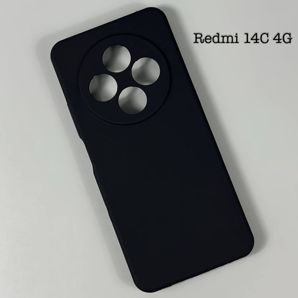 Накладка Silicone Full Protective Best Quality Xiaomi Redmi 14C 4G-Redmi A4 5G-Poco C75 4G-Redmi 14R 5G