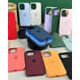 Накладка Silicone Case Original Full Protective Metal Frame (AA) Box iPhone 15