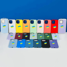 Накладка Silicone Case Full Protective Metal Frame LOGO Box iPhone 12 Pro Max