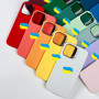 Накладка Silicone Case Full Protective Metal Frame LOGO Box iPhone 12-12 Pro