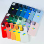 Накладка Silicone Case Full Protective Metal Frame LOGO Box iPhone 12-12 Pro