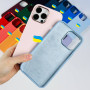 Накладка Silicone Case Full Protective Metal Frame LOGO Box iPhone 12-12 Pro