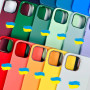 Накладка Silicone Case Full Protective Metal Frame LOGO Box iPhone 12-12 Pro