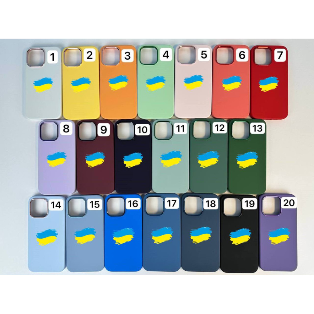 Накладка Silicone Case Full Protective Metal Frame LOGO Box iPhone 12-12 Pro