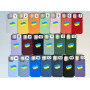 Накладка Silicone Case Full Protective Metal Frame LOGO Box iPhone 12-12 Pro
