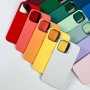 Накладка Silicone Case Full Protective Metal Frame LOGO Box iPhone 15