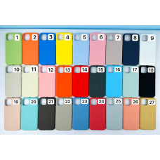Накладка Silicone Case LOGO  iPhone 11 Pro Max