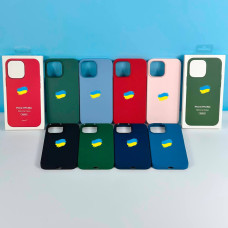 Накладка Silicone Case Premium quality+IC+Box+Magnetic LOGO iPhone 13 Pro Max