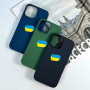 Накладка Silicone Case Premium quality+IC+Box+Magnetic LOGO iPhone 13