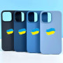 Накладка Silicone Case Premium quality+IC+Box+Magnetic LOGO iPhone 13