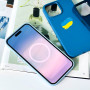 Накладка Silicone Case Premium quality+IC+Box+Magnetic LOGO iPhone 13
