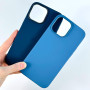 Накладка Silicone Case Premium quality+IC+Box+Magnetic LOGO iPhone 13