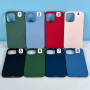 Накладка Silicone Case Premium quality+IC+Box+Magnetic LOGO iPhone 13