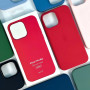 Накладка Silicone Case Premium quality+IC+Box+Magnetic LOGO iPhone 13