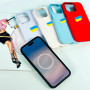 Накладка Silicone Case Premium quality+IC+Box+Magnetic LOGO iPhone 14 Pro Max