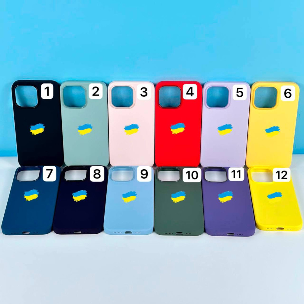 Накладка Silicone Case Premium quality+IC+Box+Magnetic LOGO iPhone 14 Pro Max