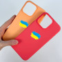 Накладка Silicone Case Premium quality+IC+Box+Magnetic LOGO iPhone 15