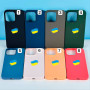 Накладка Silicone Case Premium quality+IC+Box+Magnetic LOGO iPhone 15